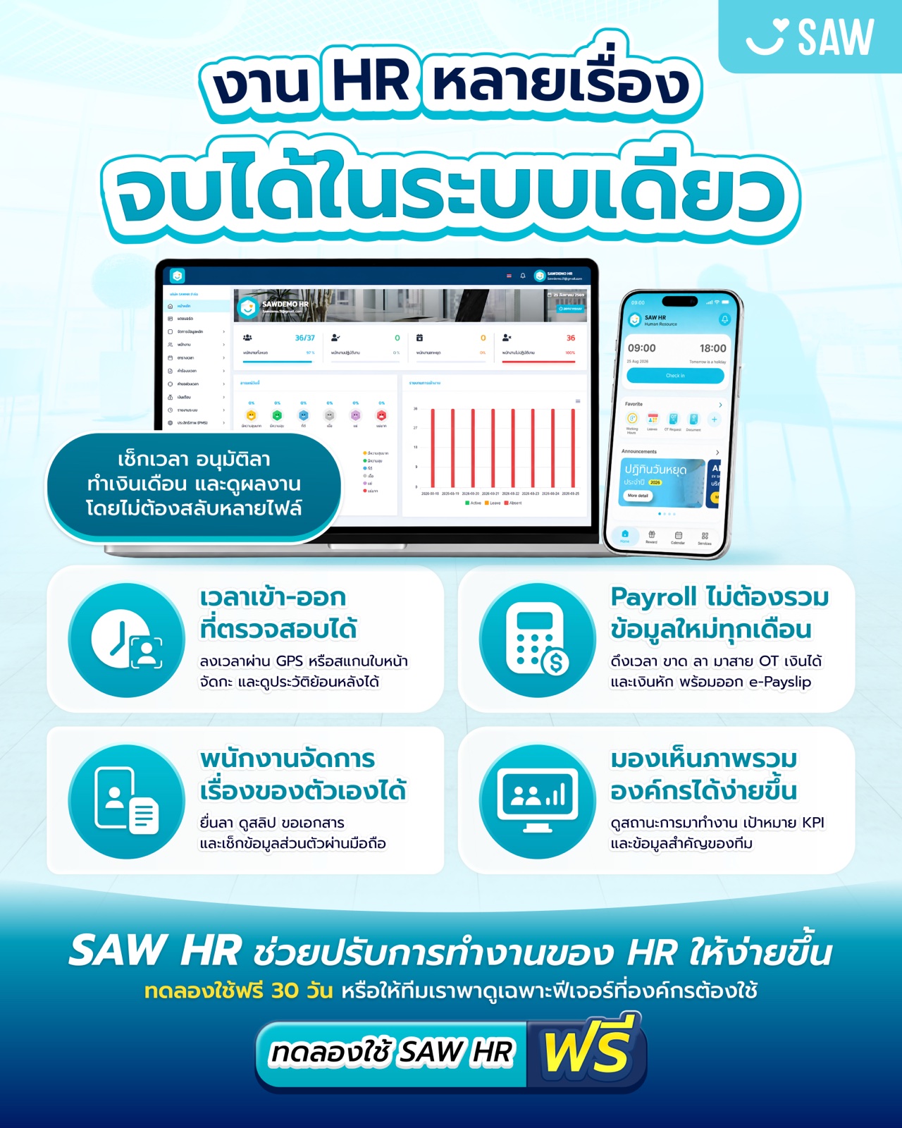 SAW HR — Email Marketing & B2B Campaign Design